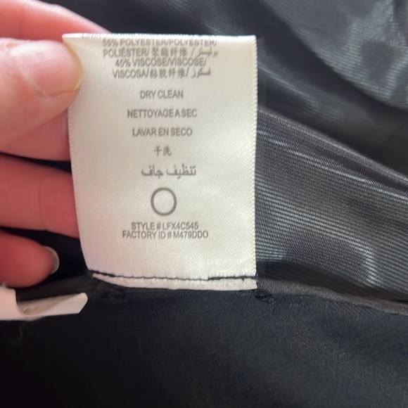 Bcbgmaxazria Black Open Front Waterfall Blazer/Jacket Size S - Picture 13 of 16